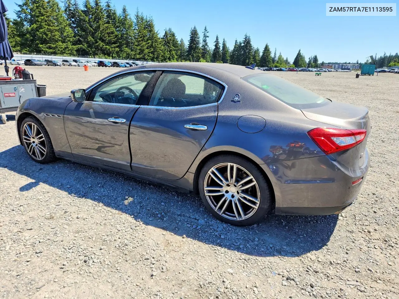 2014 Maserati Ghibli S VIN: ZAM57RTA7E1113595 Lot: 55231836