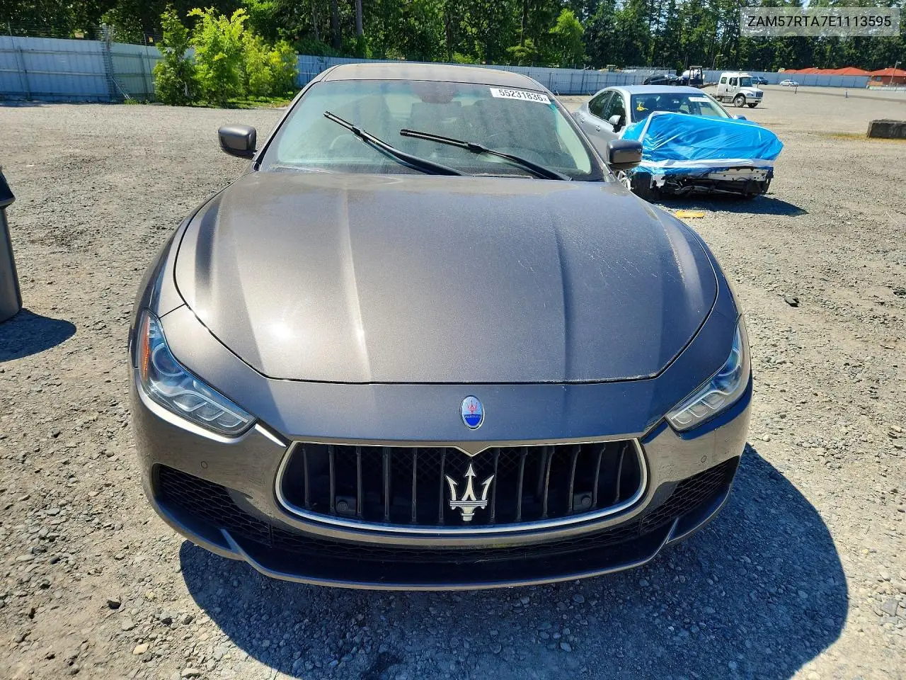 2014 Maserati Ghibli S VIN: ZAM57RTA7E1113595 Lot: 55231836