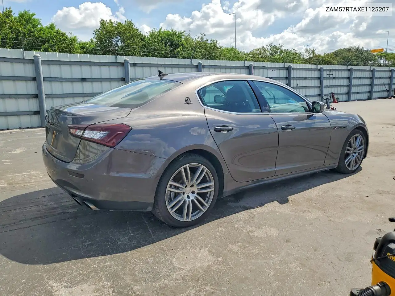 2014 Maserati Ghibli S Q4 VIN: ZAM57RTAXE1125207 Lot: 57360886