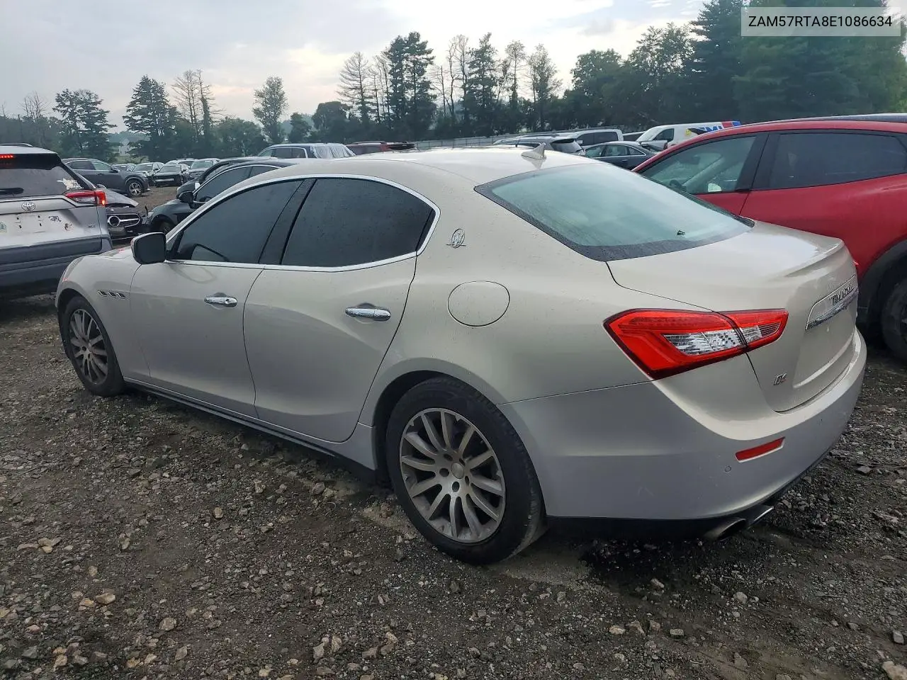 2014 Maserati Ghibli S VIN: ZAM57RTA8E1086634 Lot: 59607826