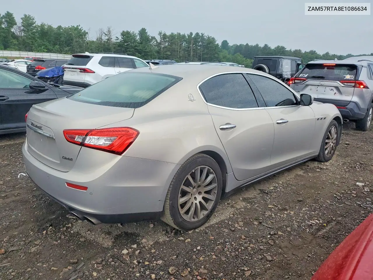 2014 Maserati Ghibli S VIN: ZAM57RTA8E1086634 Lot: 59607826