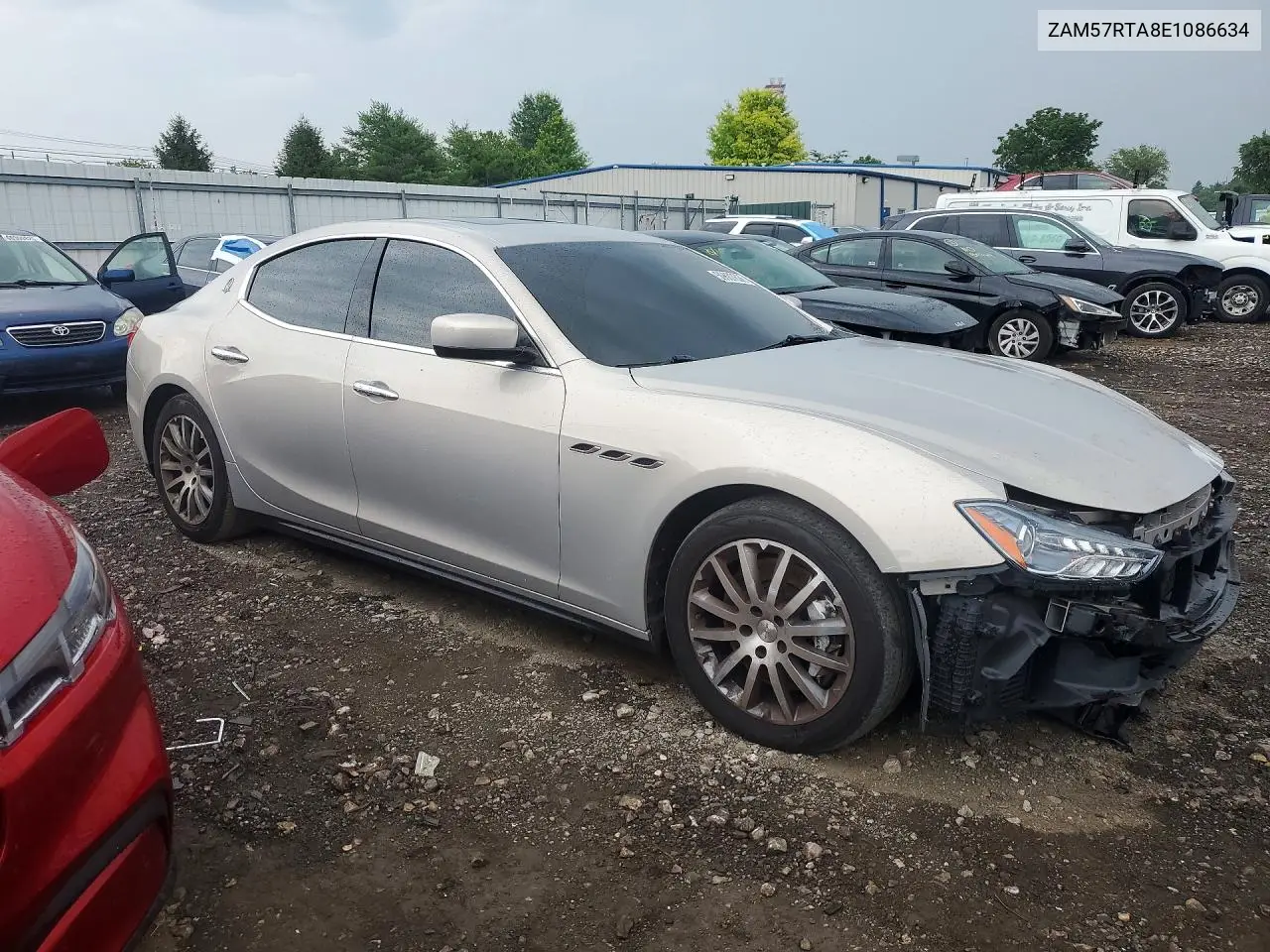 2014 Maserati Ghibli S VIN: ZAM57RTA8E1086634 Lot: 59607826