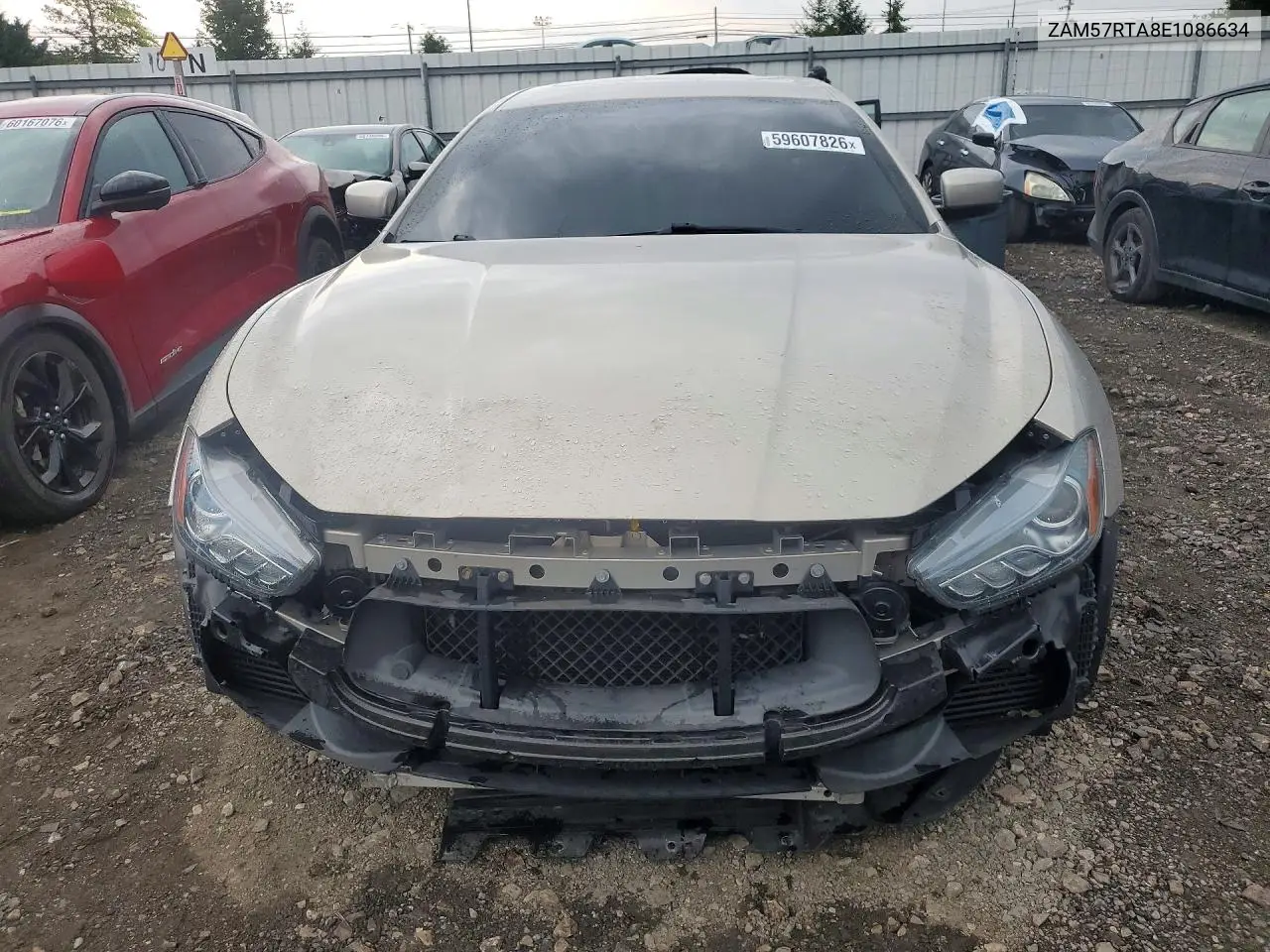 2014 Maserati Ghibli S VIN: ZAM57RTA8E1086634 Lot: 59607826