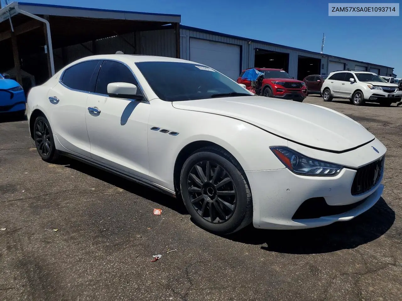 2014 Maserati Ghibli VIN: ZAM57XSA0E1093714 Lot: 60152956