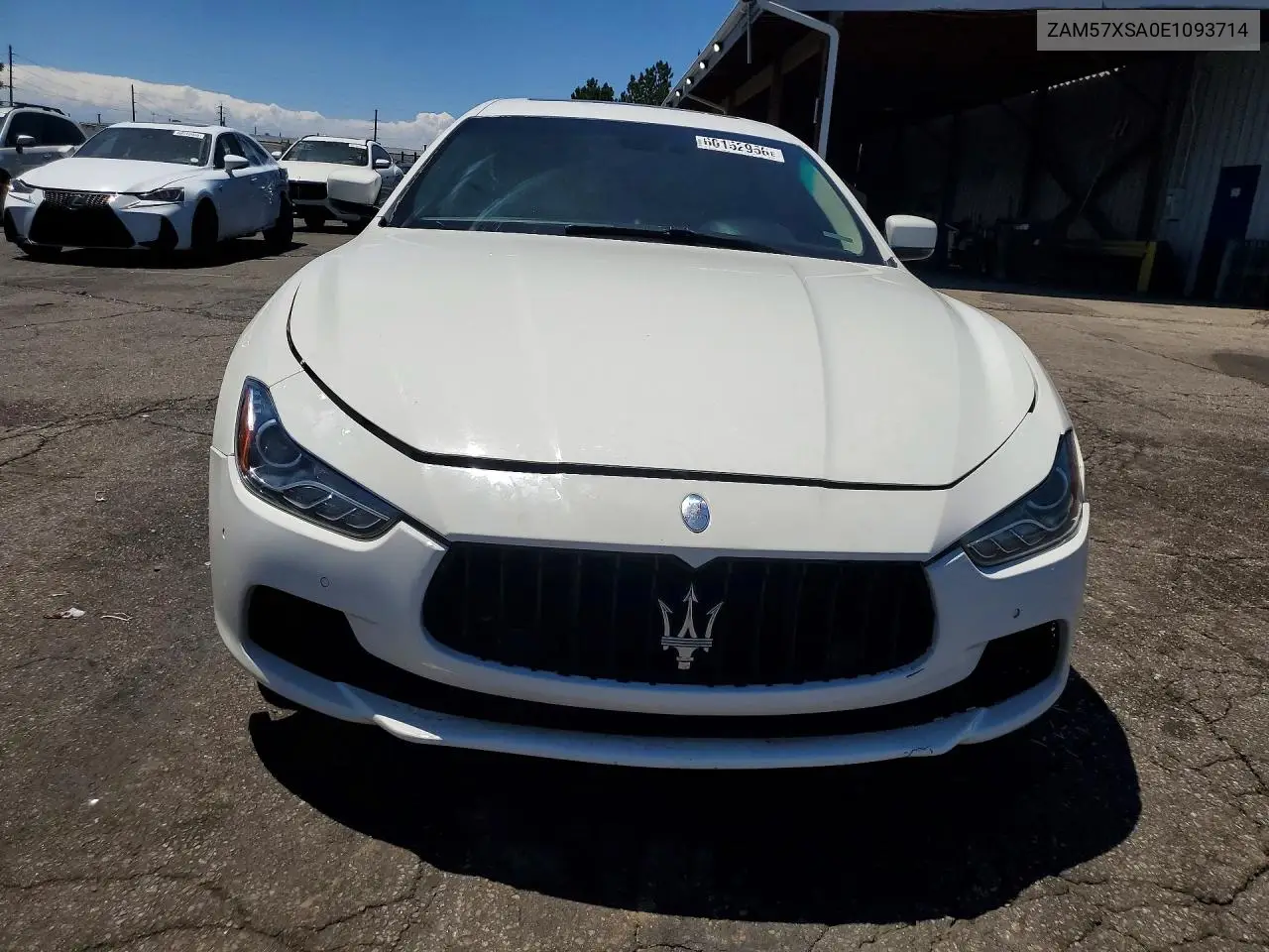 2014 Maserati Ghibli VIN: ZAM57XSA0E1093714 Lot: 60152956