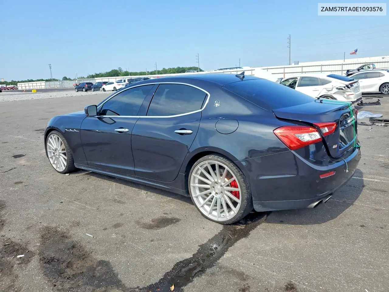 2014 Maserati Ghibli S VIN: ZAM57RTA0E1093576 Lot: 60207866