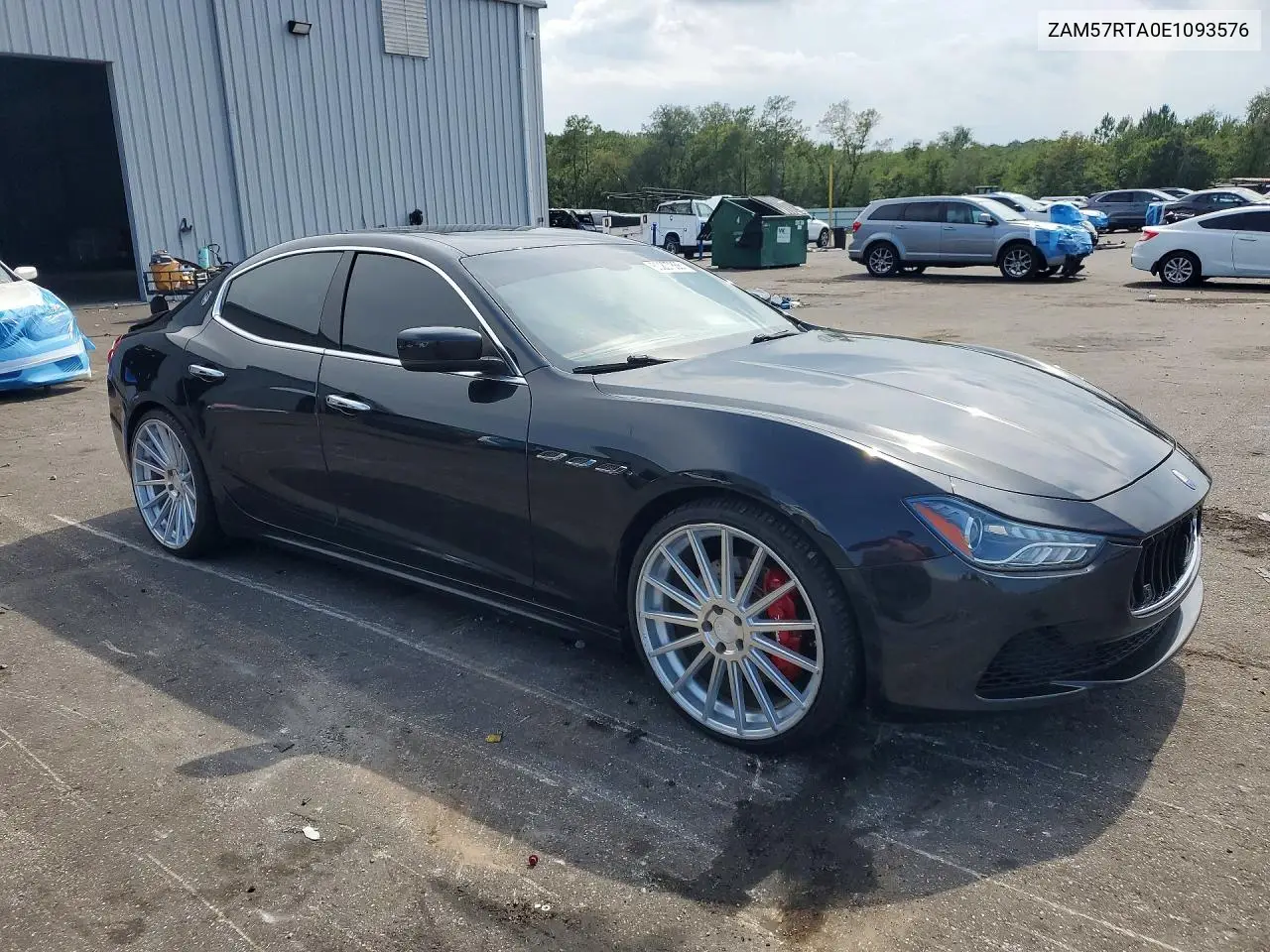 2014 Maserati Ghibli S VIN: ZAM57RTA0E1093576 Lot: 60207866