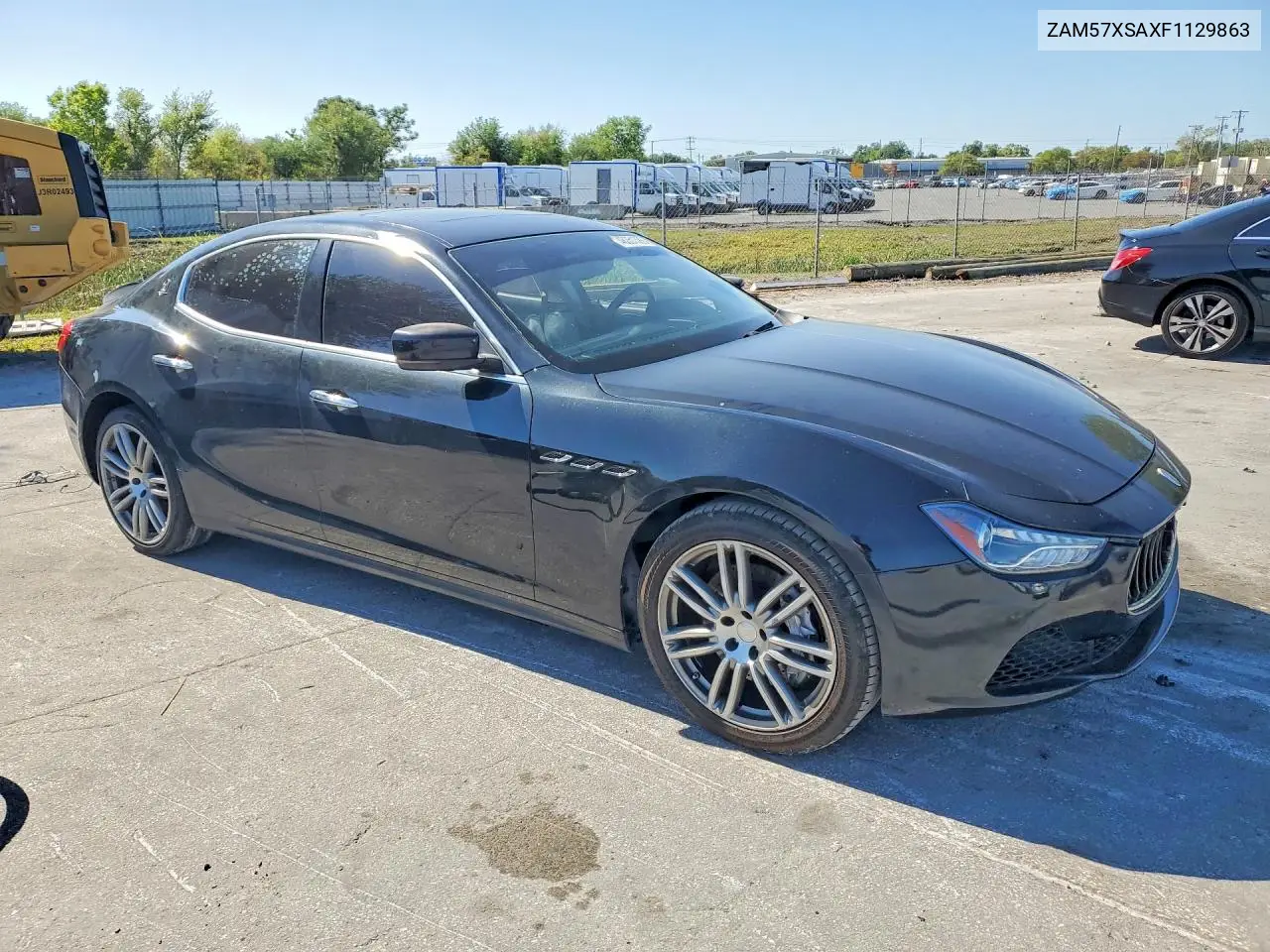2015 Maserati Ghibli VIN: ZAM57XSAXF1129863 Lot: 46351386