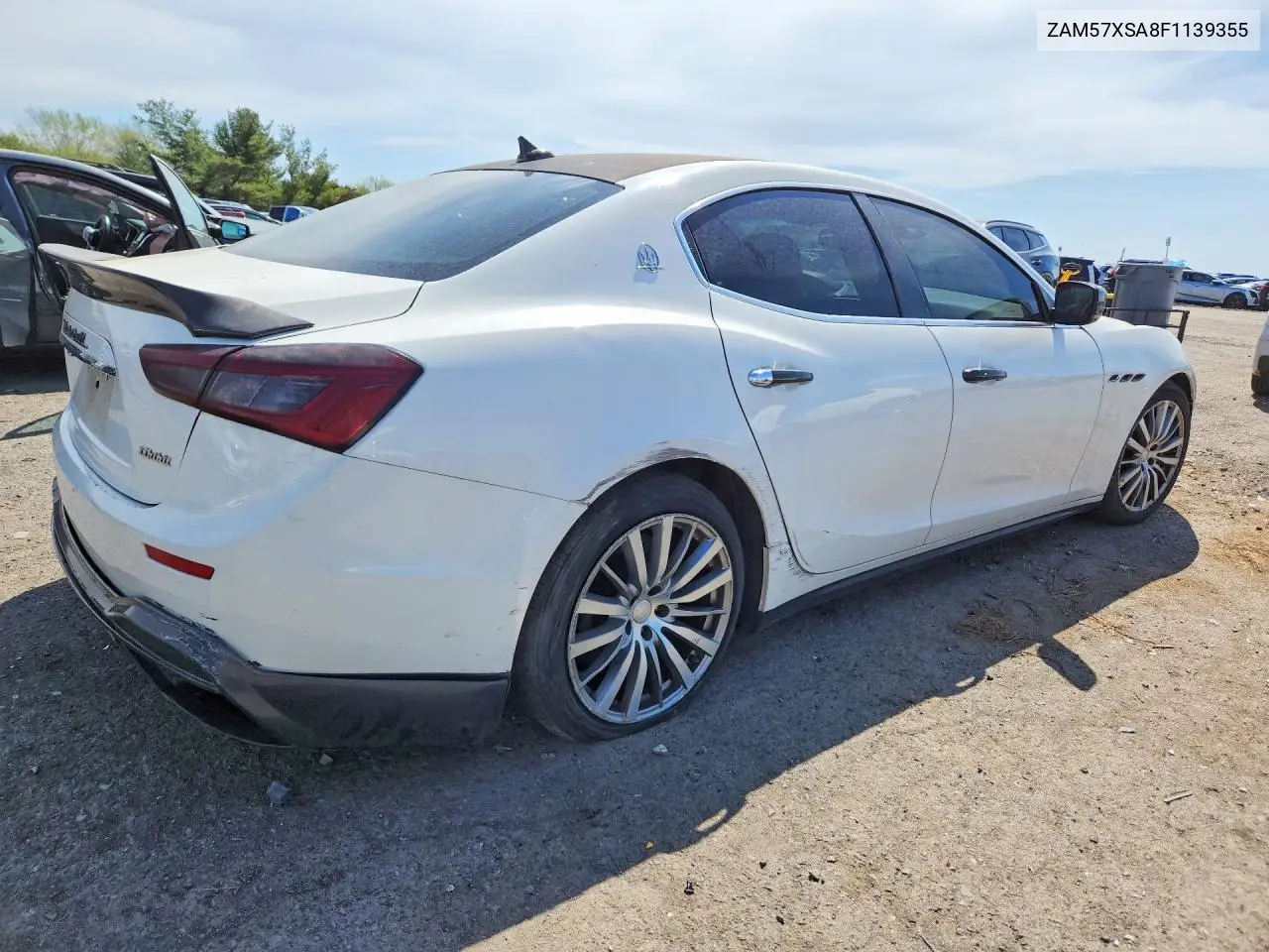 2015 Maserati Ghibli VIN: ZAM57XSA8F1139355 Lot: 49735966