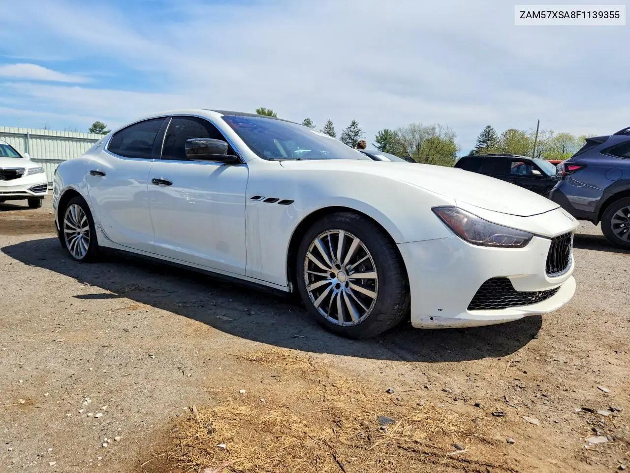 2015 Maserati Ghibli VIN: ZAM57XSA8F1139355 Lot: 49735966