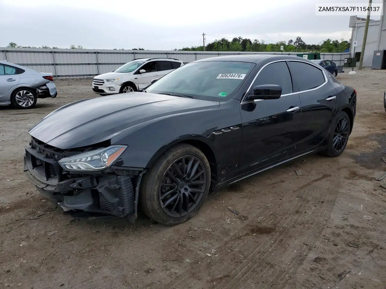2015 Maserati Ghibli VIN: ZAM57XSA7F1154137 Lot: 50634476