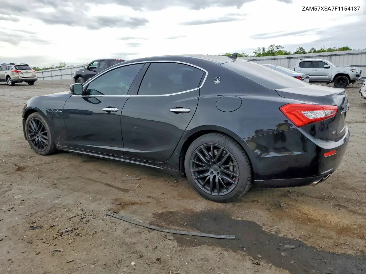 2015 Maserati Ghibli VIN: ZAM57XSA7F1154137 Lot: 50634476