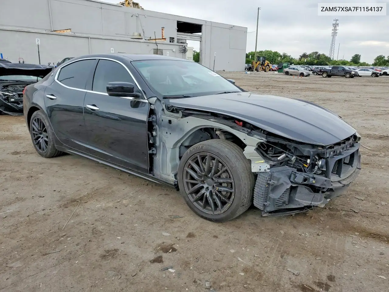 2015 Maserati Ghibli VIN: ZAM57XSA7F1154137 Lot: 50634476