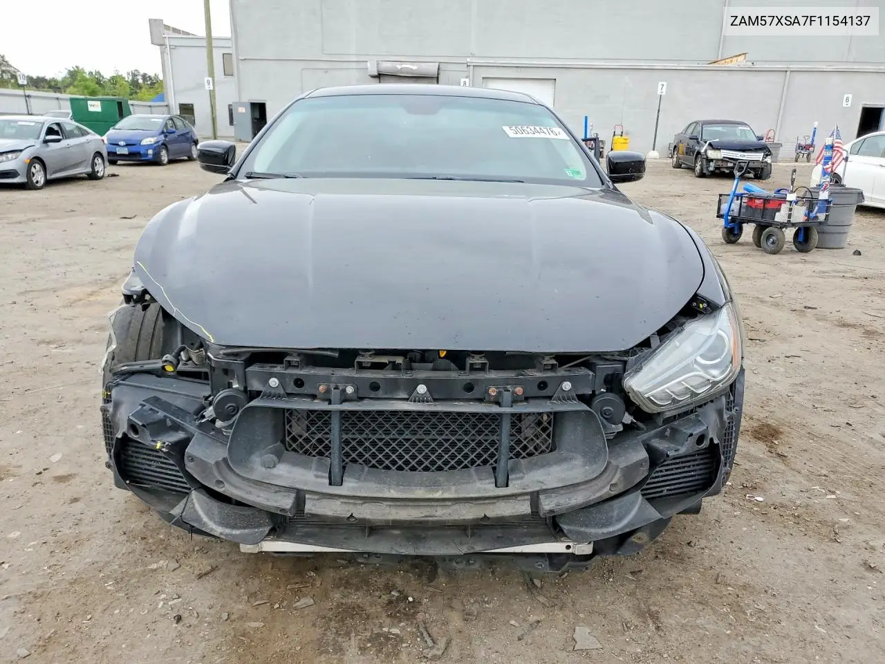 2015 Maserati Ghibli VIN: ZAM57XSA7F1154137 Lot: 50634476
