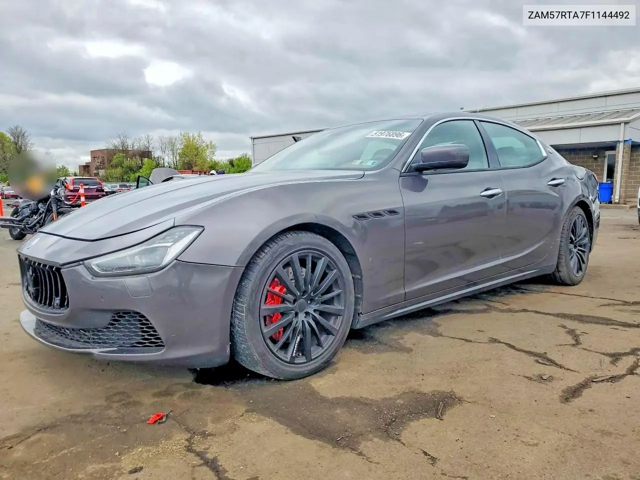 2015 Maserati Ghibli S VIN: ZAM57RTA7F1144492 Lot: 51976896