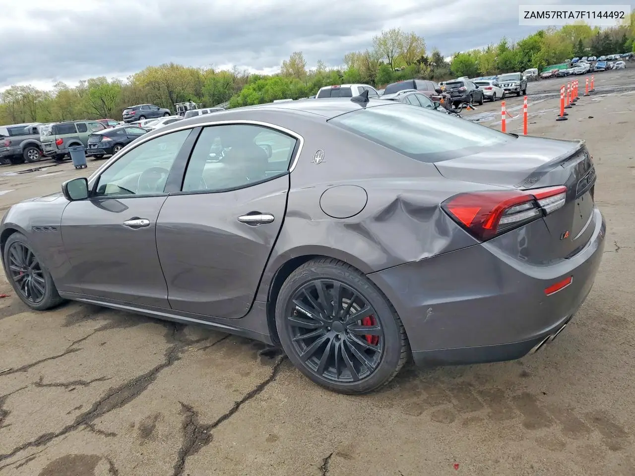 2015 Maserati Ghibli S VIN: ZAM57RTA7F1144492 Lot: 51976896