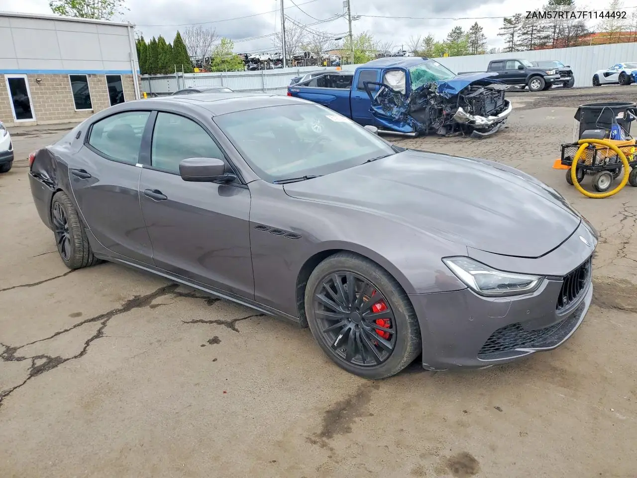2015 Maserati Ghibli S VIN: ZAM57RTA7F1144492 Lot: 51976896