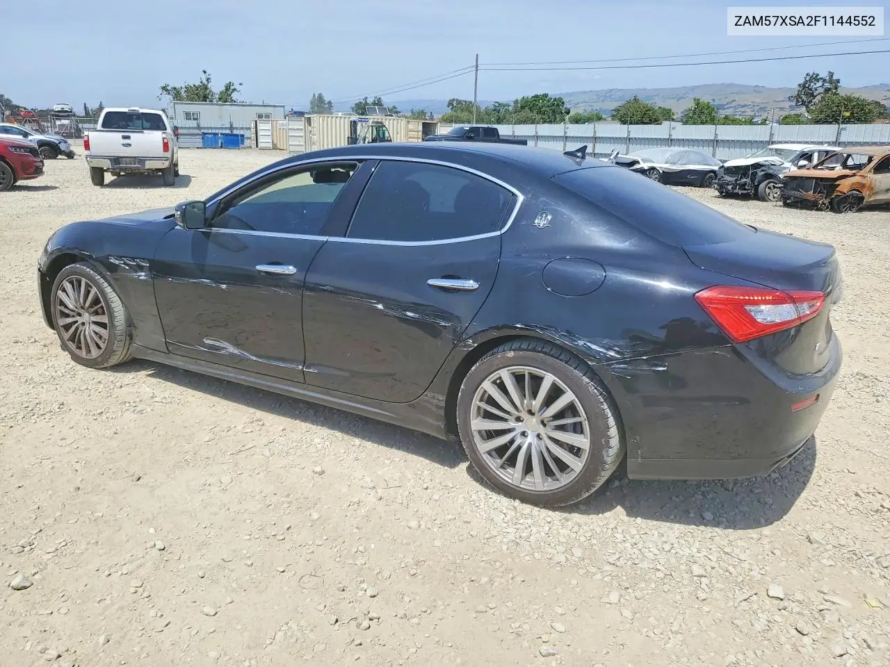 2015 Maserati Ghibli VIN: ZAM57XSA2F1144552 Lot: 52257626