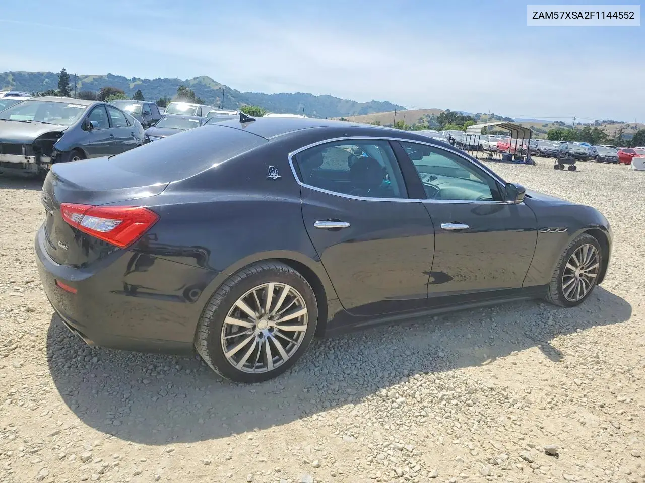2015 Maserati Ghibli VIN: ZAM57XSA2F1144552 Lot: 52257626