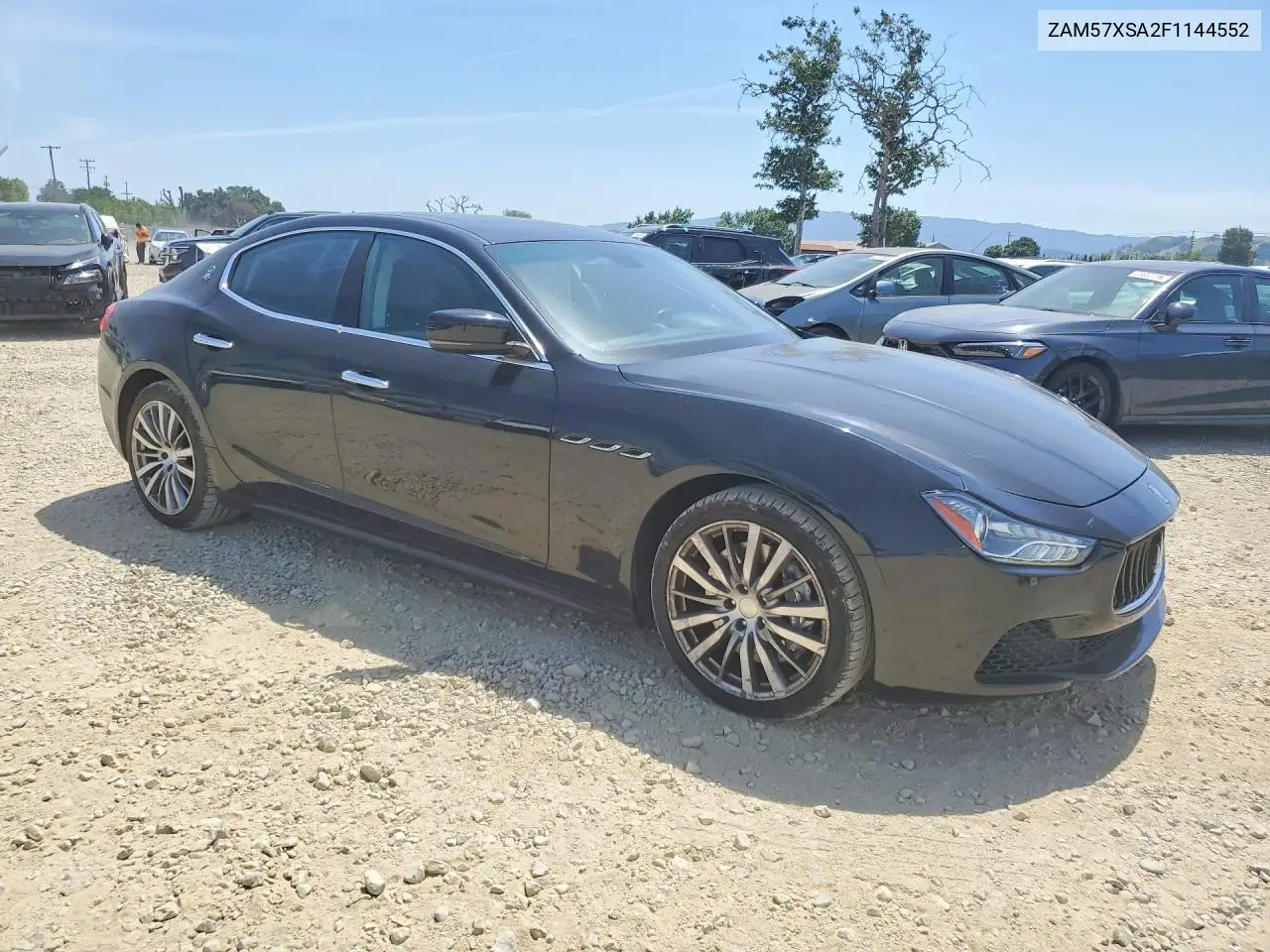 2015 Maserati Ghibli VIN: ZAM57XSA2F1144552 Lot: 52257626