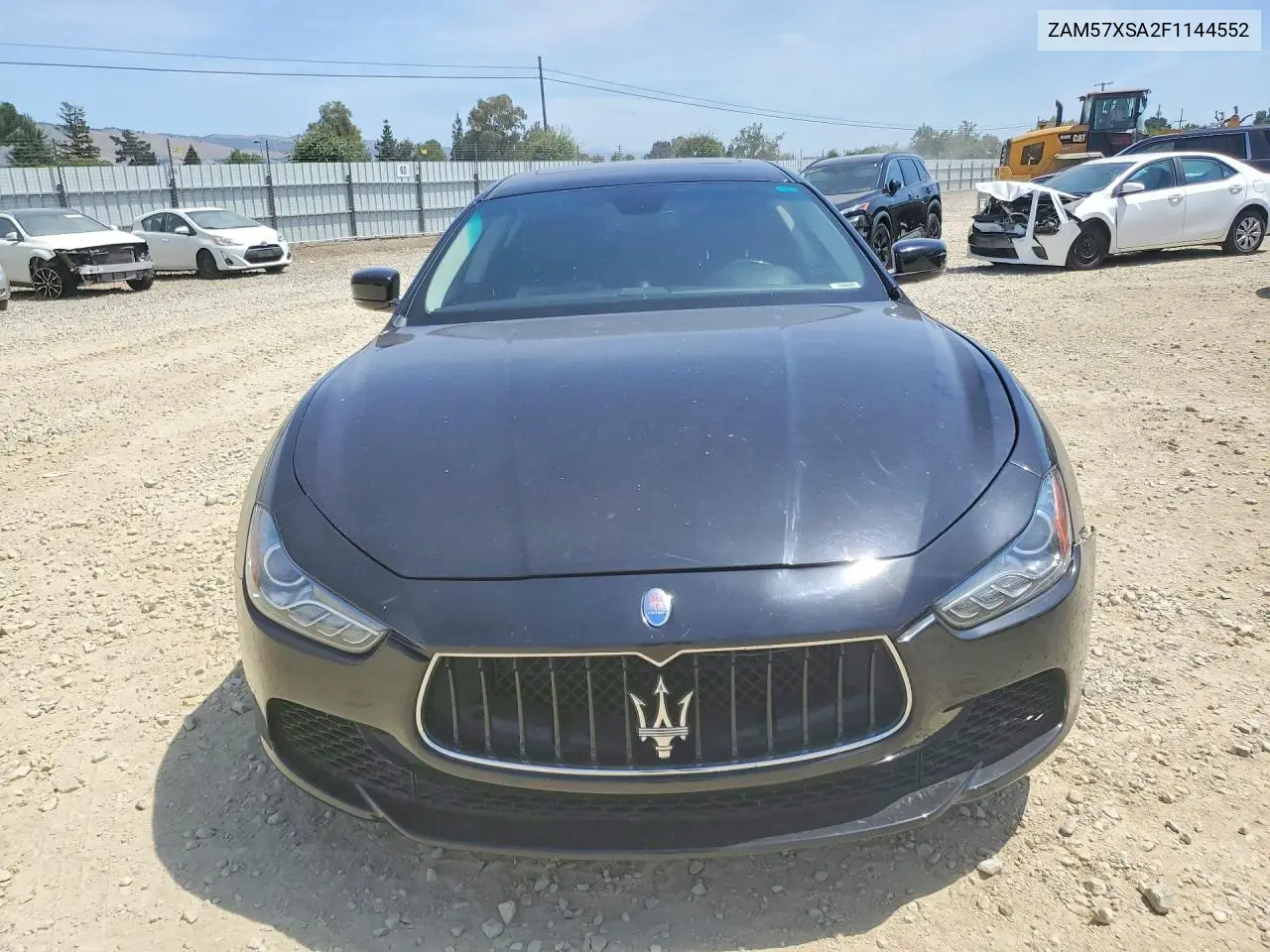 2015 Maserati Ghibli VIN: ZAM57XSA2F1144552 Lot: 52257626