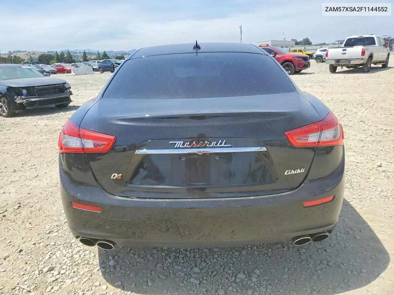 2015 Maserati Ghibli VIN: ZAM57XSA2F1144552 Lot: 52257626