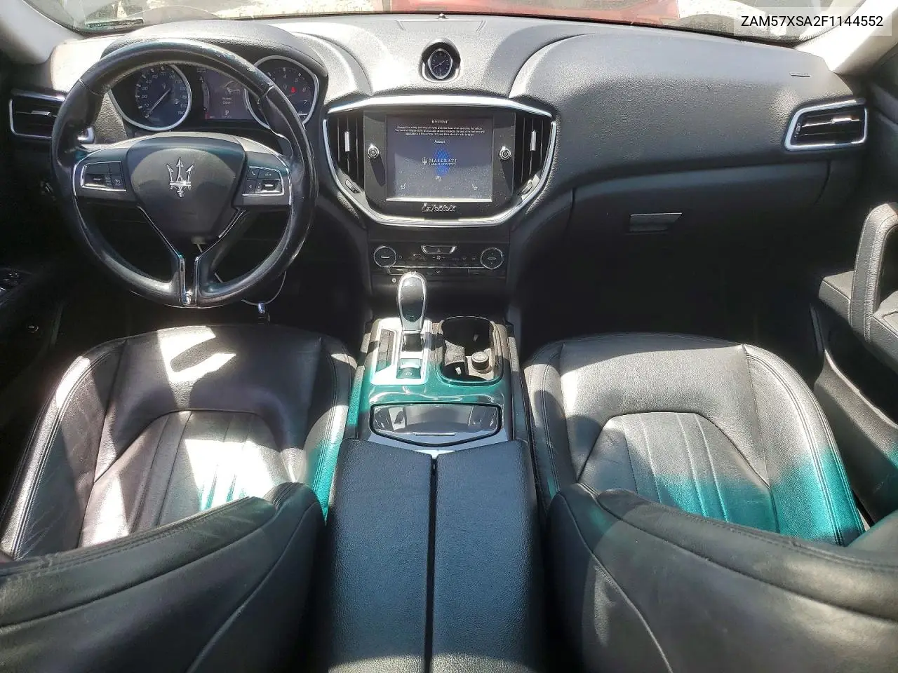 2015 Maserati Ghibli VIN: ZAM57XSA2F1144552 Lot: 52257626