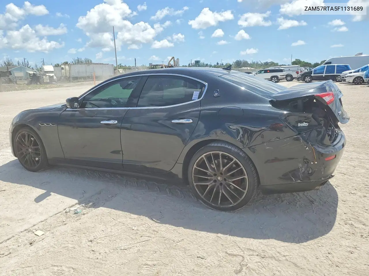 2015 Maserati Ghibli S VIN: ZAM57RTA5F1131689 Lot: 54587106