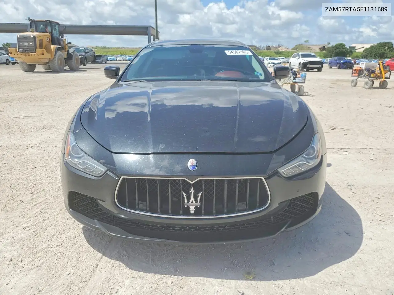 2015 Maserati Ghibli S VIN: ZAM57RTA5F1131689 Lot: 54587106