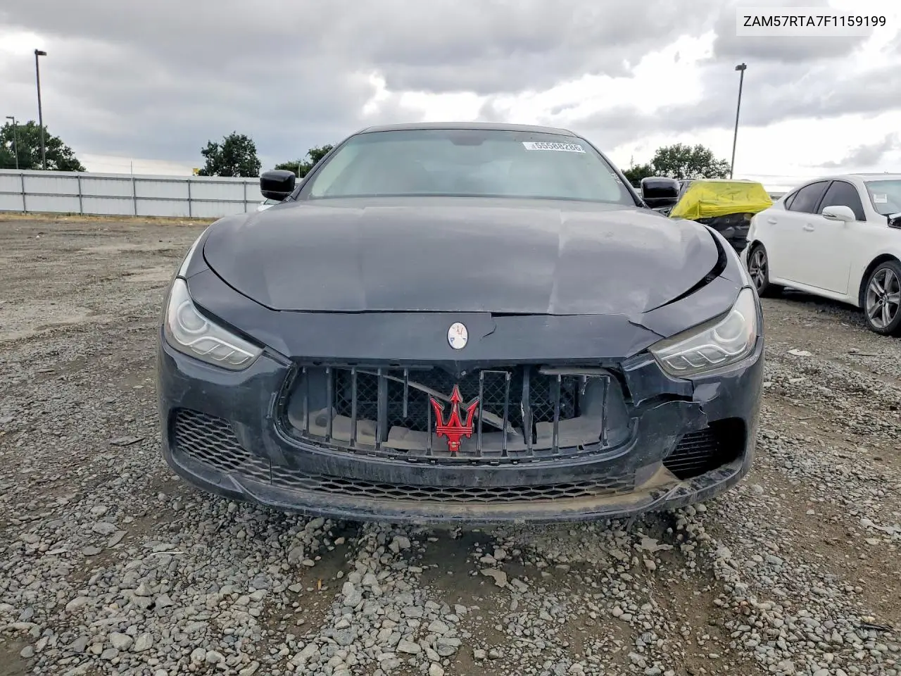 2015 Maserati Ghibli S VIN: ZAM57RTA7F1159199 Lot: 55588286