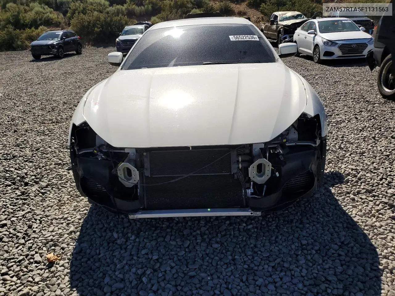 2015 Maserati Ghibli S VIN: ZAM57RTA5F1131563 Lot: 56522536