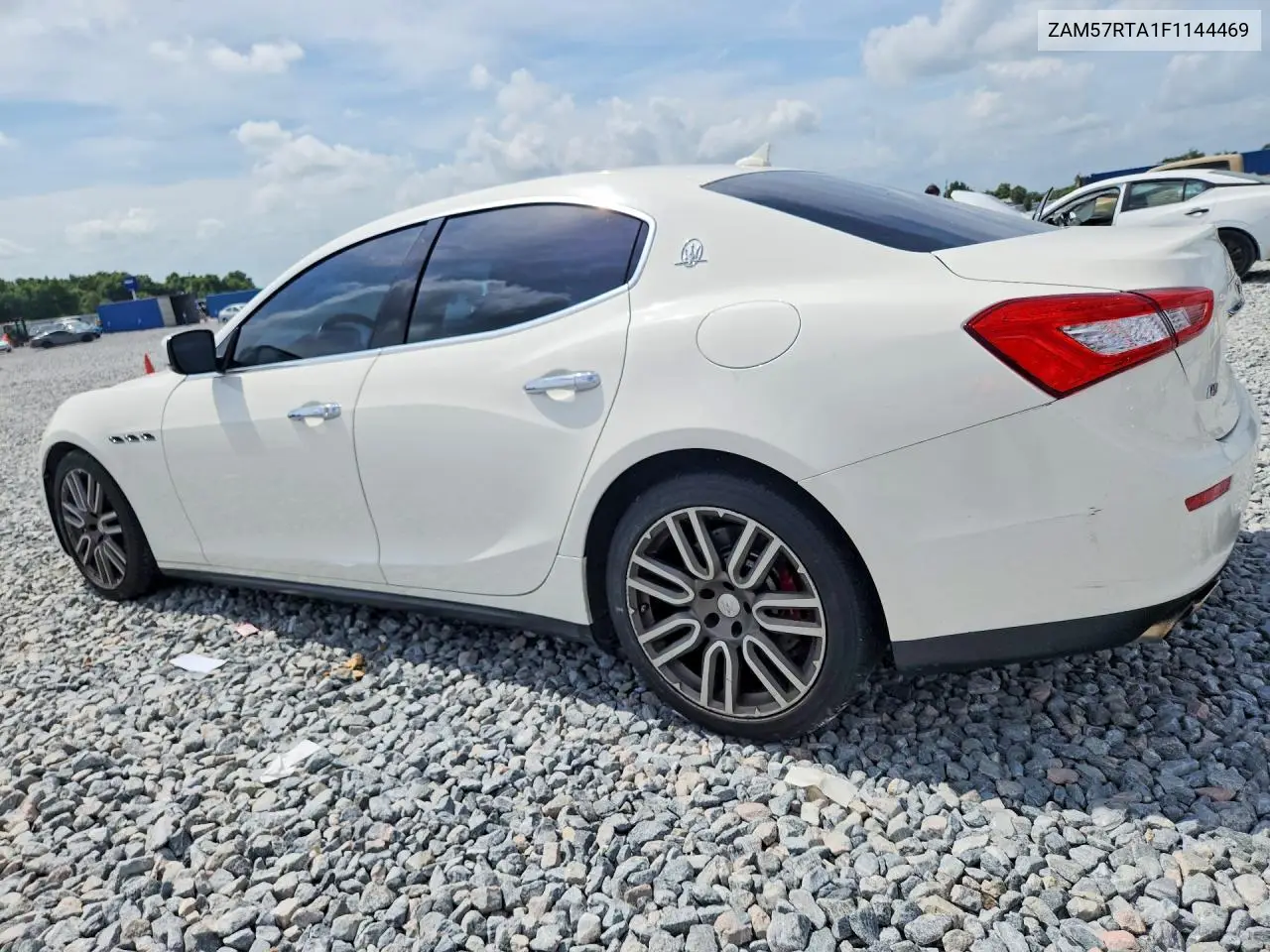 2015 Maserati Ghibli S VIN: ZAM57RTA1F1144469 Lot: 57836516