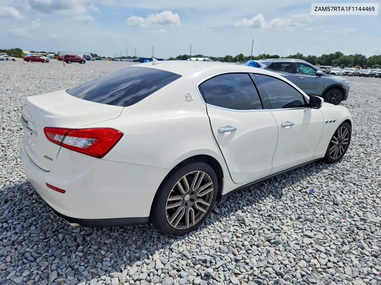 2015 Maserati Ghibli S VIN: ZAM57RTA1F1144469 Lot: 57836516