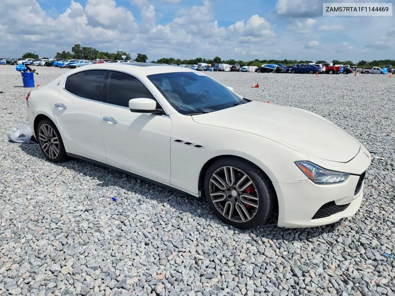 2015 Maserati Ghibli S VIN: ZAM57RTA1F1144469 Lot: 57836516