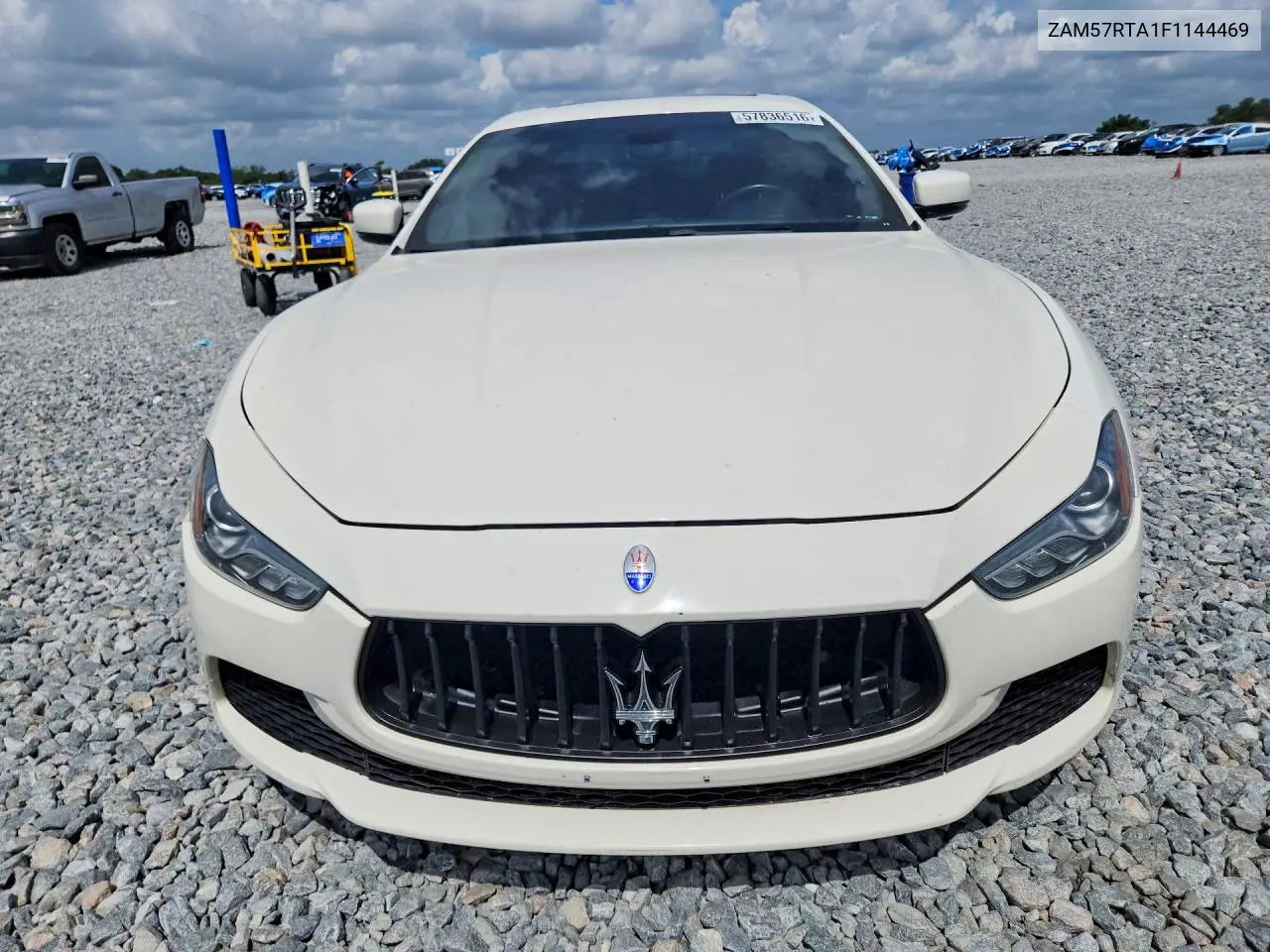 2015 Maserati Ghibli S VIN: ZAM57RTA1F1144469 Lot: 57836516