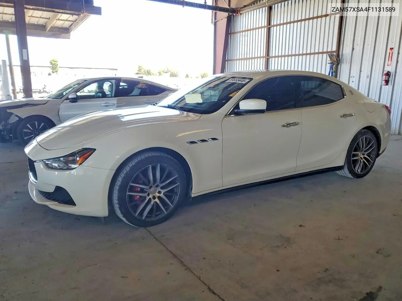 2015 Maserati Ghibli VIN: ZAM57XSA4F1131589 Lot: 59665446