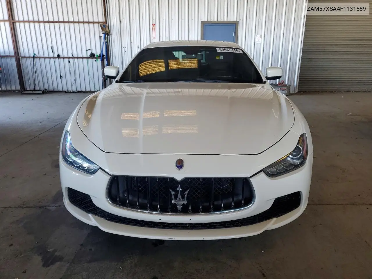 2015 Maserati Ghibli VIN: ZAM57XSA4F1131589 Lot: 59665446
