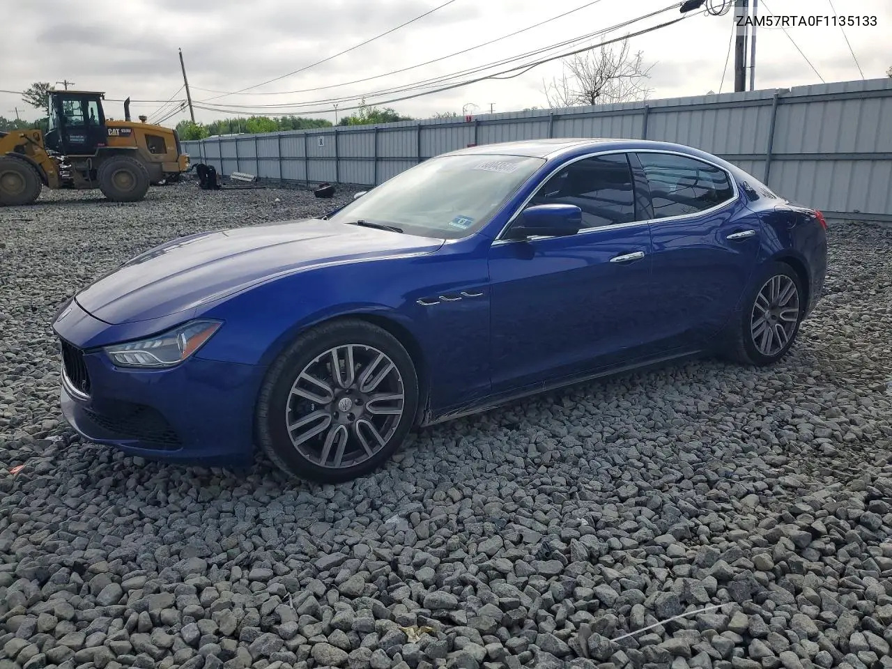 2015 Maserati Ghibli S VIN: ZAM57RTA0F1135133 Lot: 60043546