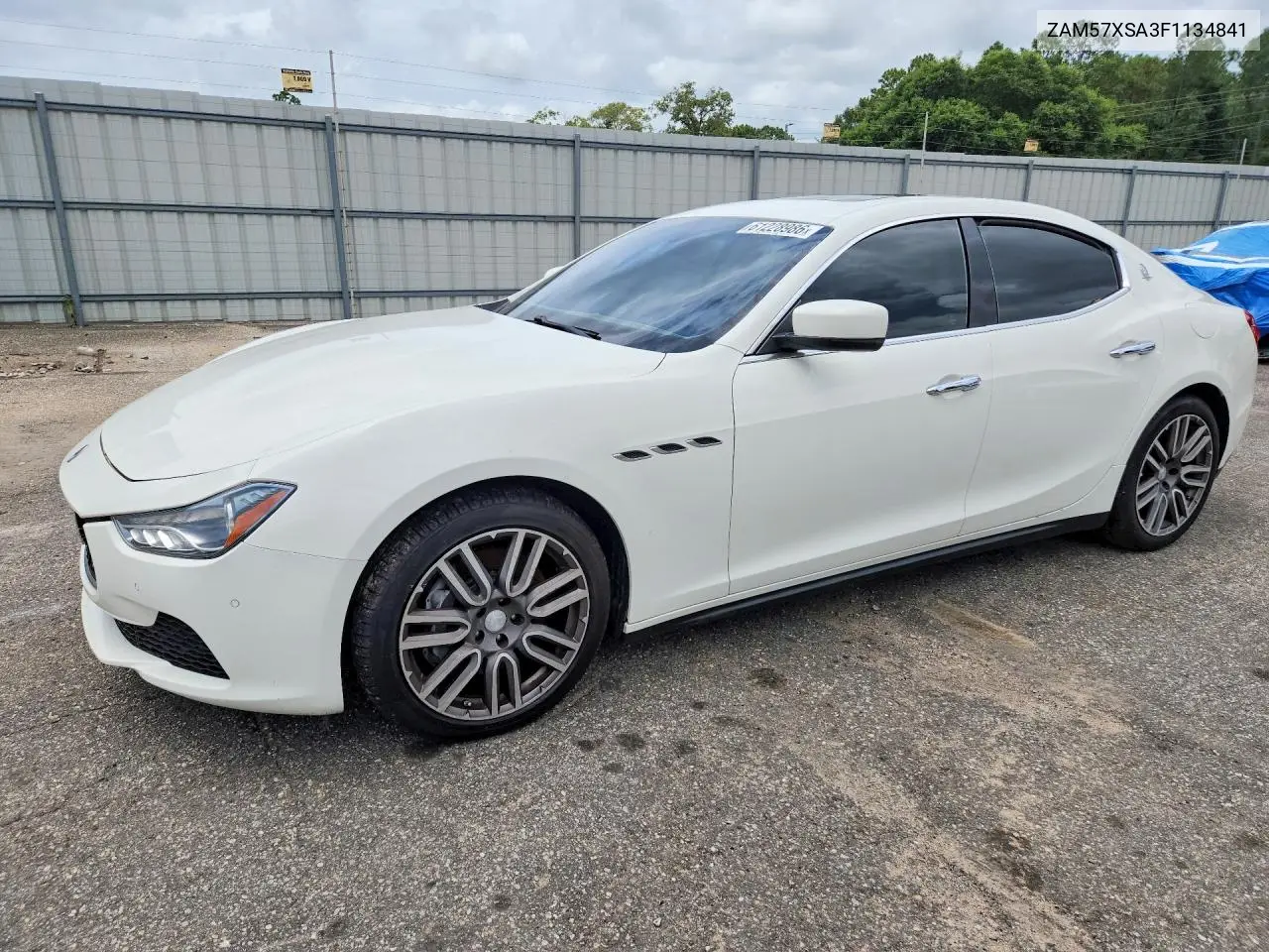 2015 Maserati Ghibli VIN: ZAM57XSA3F1134841 Lot: 61228986