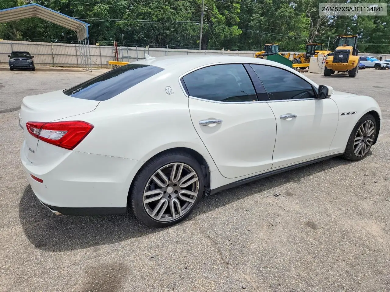 2015 Maserati Ghibli VIN: ZAM57XSA3F1134841 Lot: 61228986
