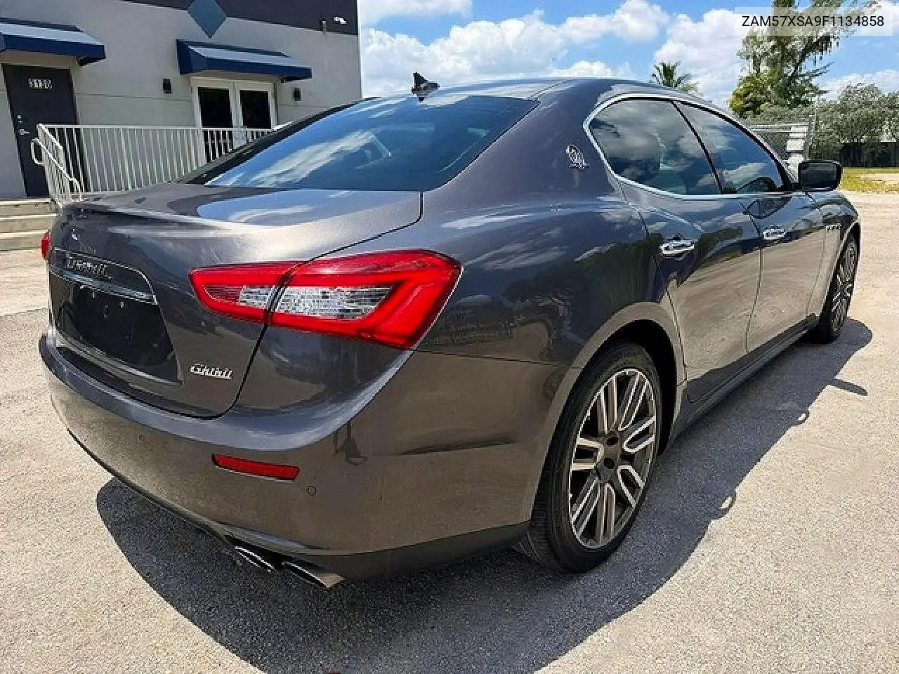 2015 Maserati Ghibli VIN: ZAM57XSA9F1134858 Lot: 61811406