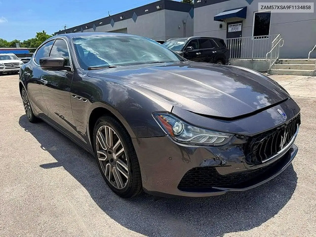 2015 Maserati Ghibli VIN: ZAM57XSA9F1134858 Lot: 61811406