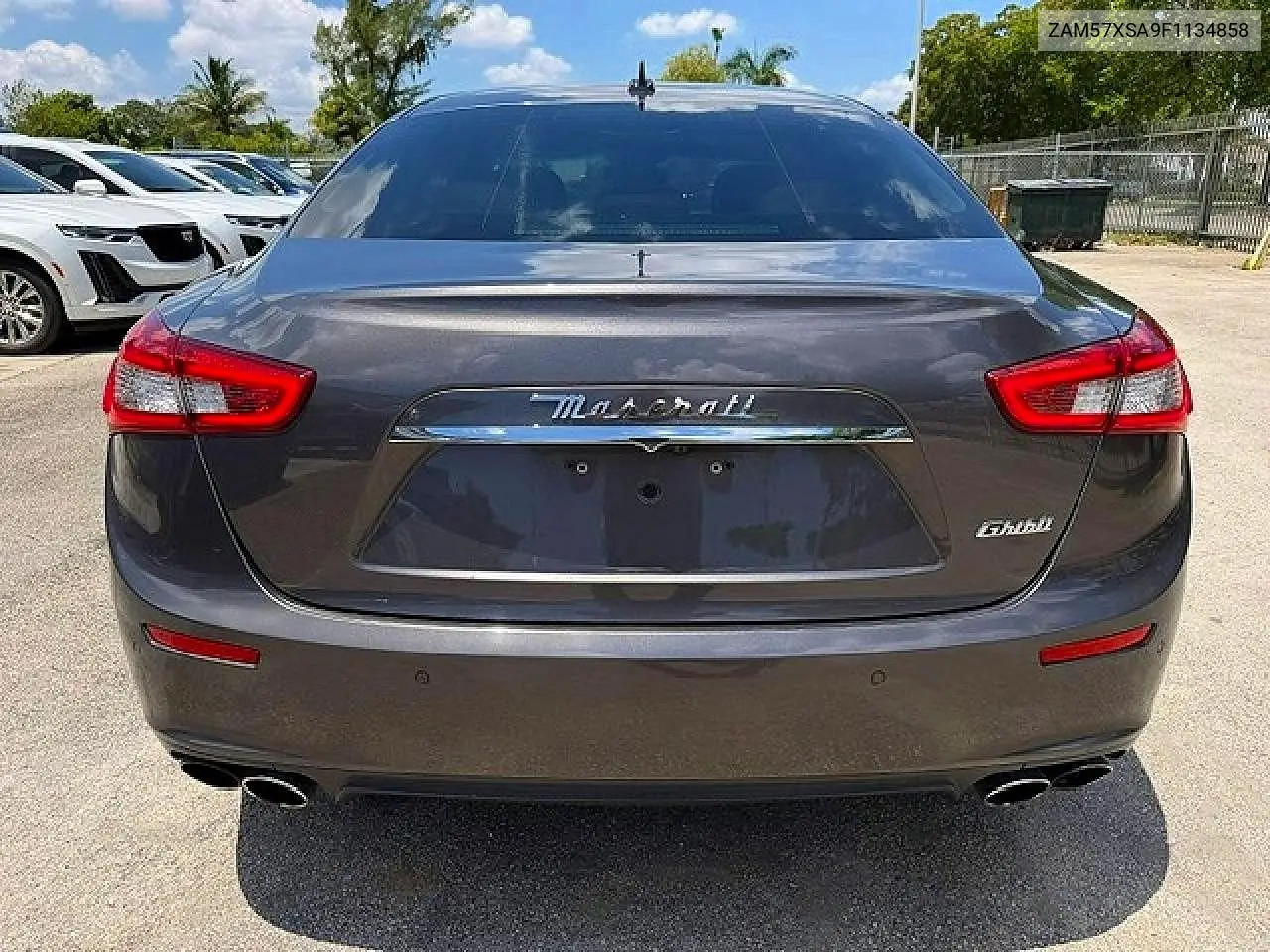 2015 Maserati Ghibli VIN: ZAM57XSA9F1134858 Lot: 61811406