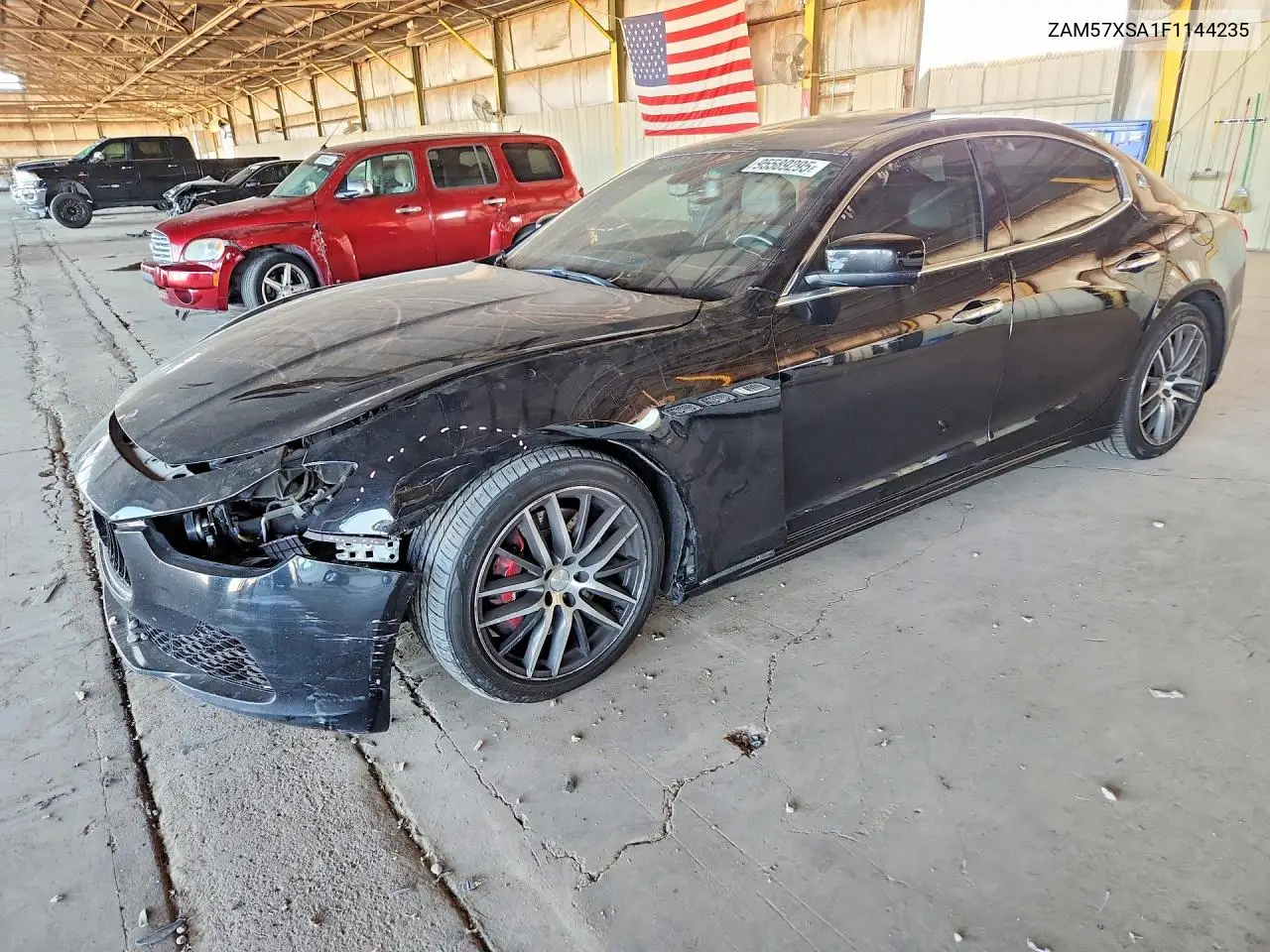 2015 Maserati Ghibli VIN: ZAM57XSA1F1144235 Lot: 95589295