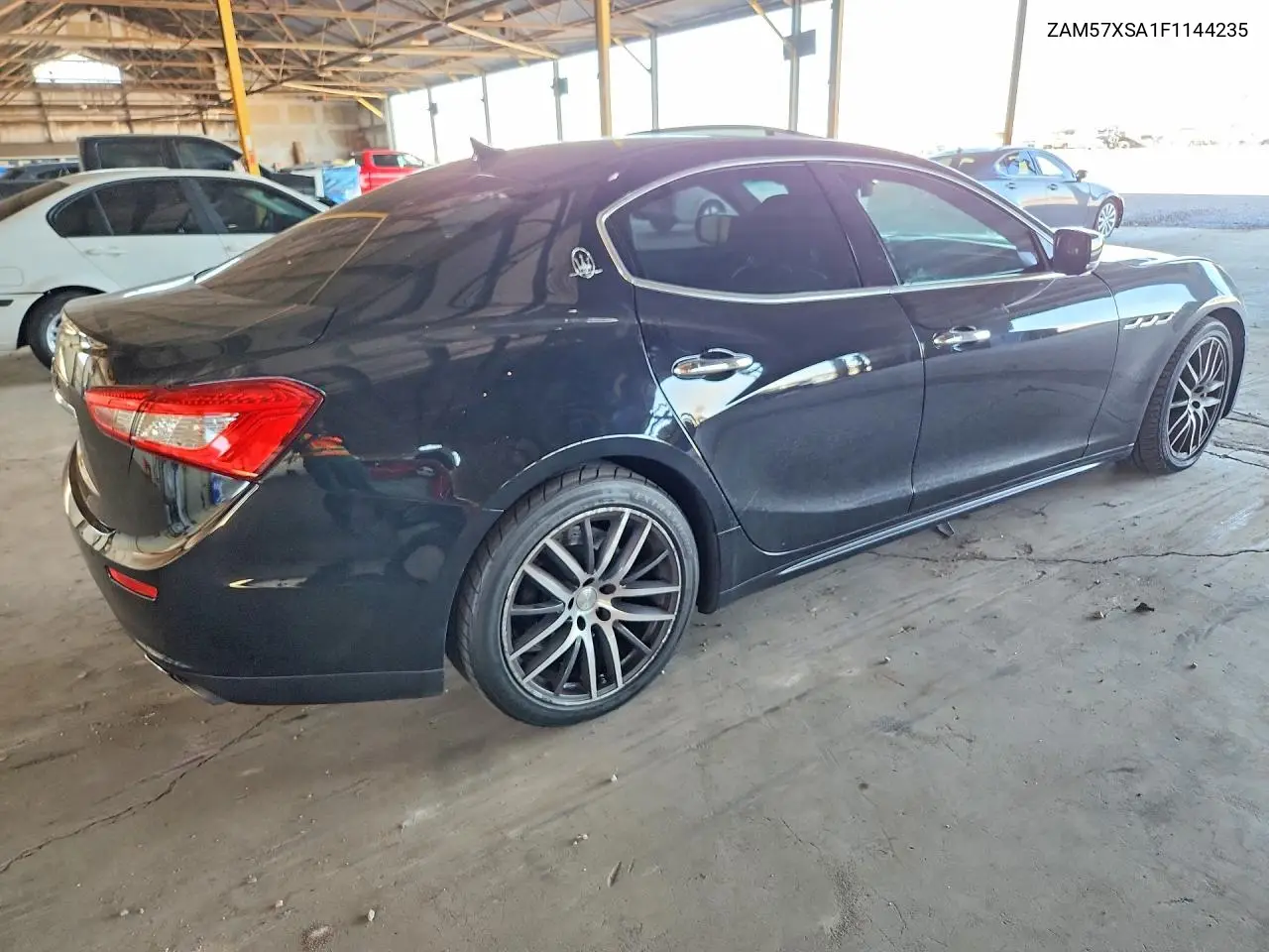 2015 Maserati Ghibli VIN: ZAM57XSA1F1144235 Lot: 95589295