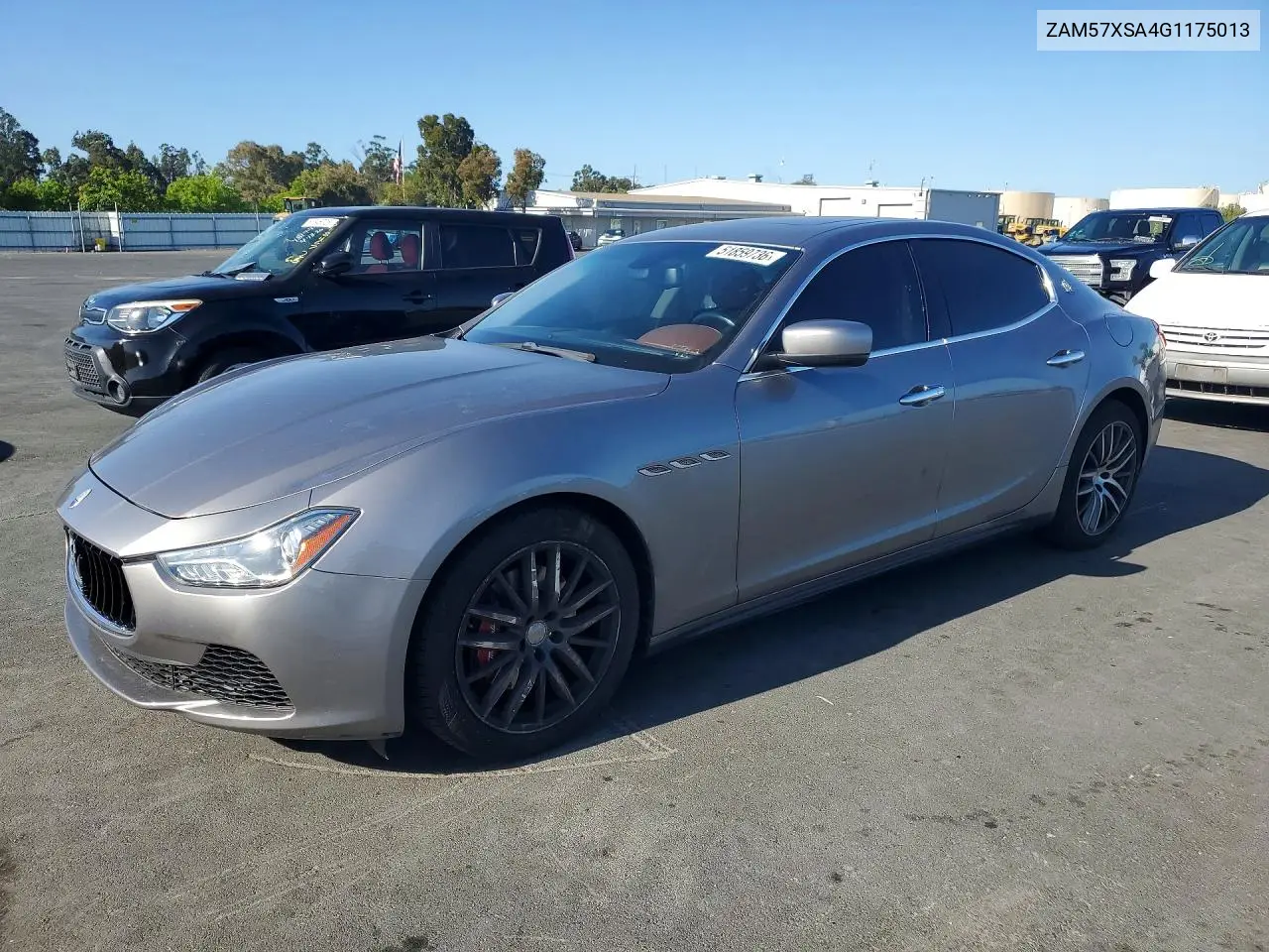 2016 Maserati Ghibli VIN: ZAM57XSA4G1175013 Lot: 51859736