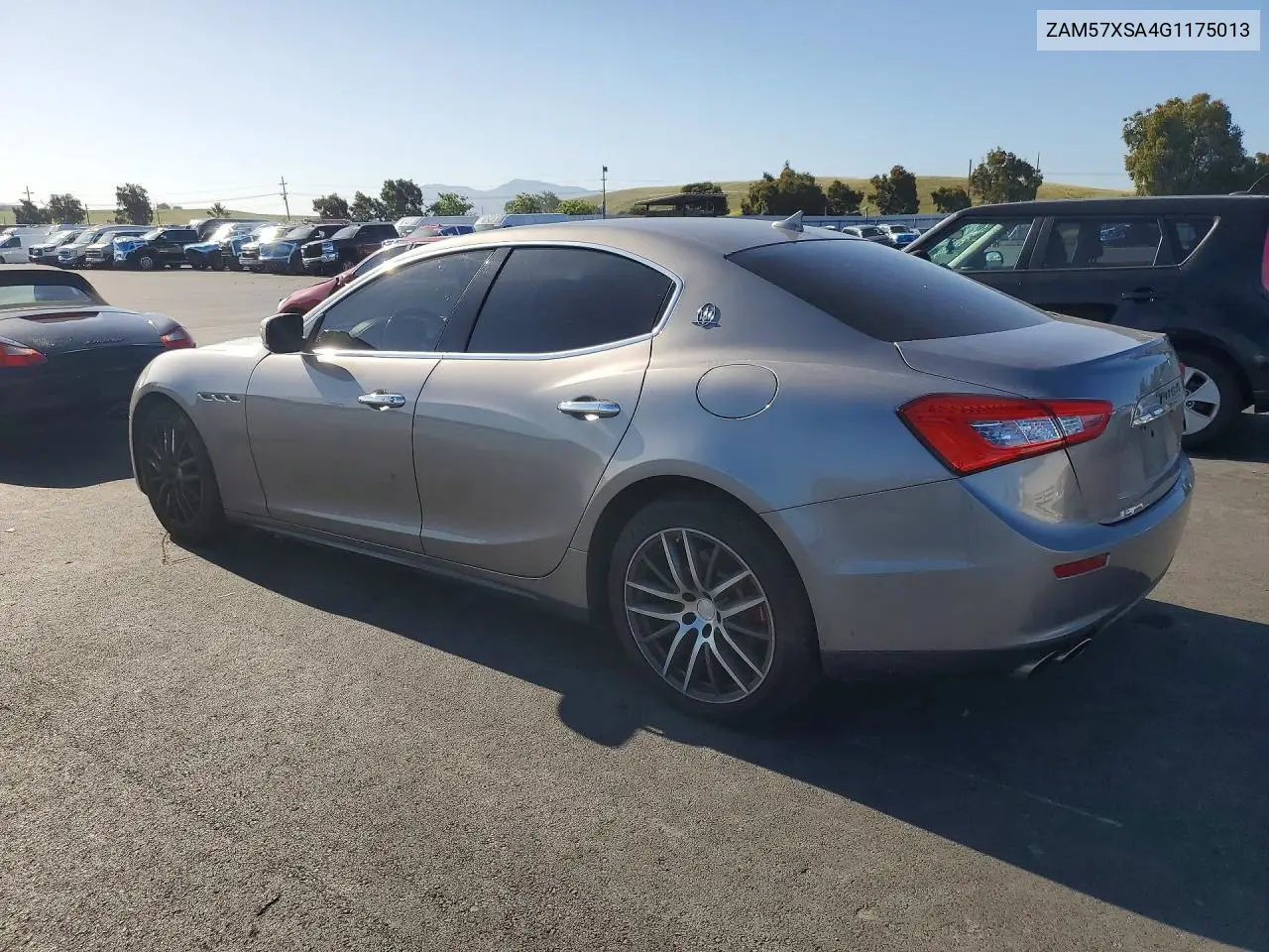 2016 Maserati Ghibli VIN: ZAM57XSA4G1175013 Lot: 51859736