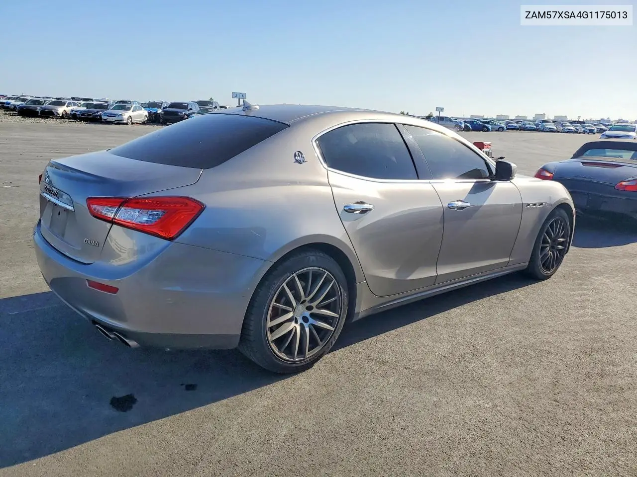 2016 Maserati Ghibli VIN: ZAM57XSA4G1175013 Lot: 51859736