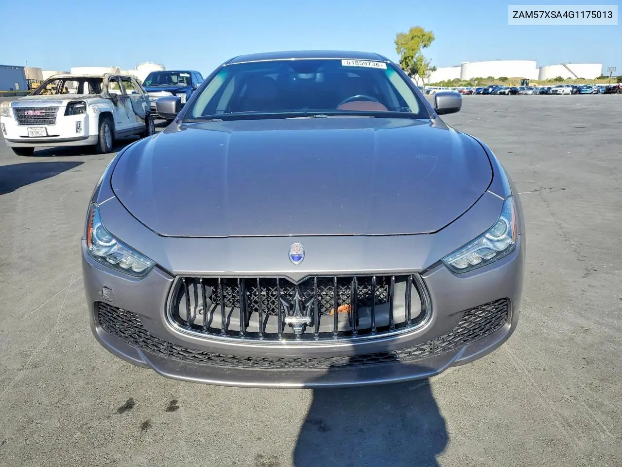 2016 Maserati Ghibli VIN: ZAM57XSA4G1175013 Lot: 51859736