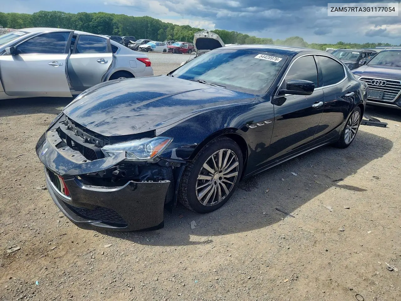 2016 Maserati Ghibli S VIN: ZAM57RTA3G1177054 Lot: 54428976